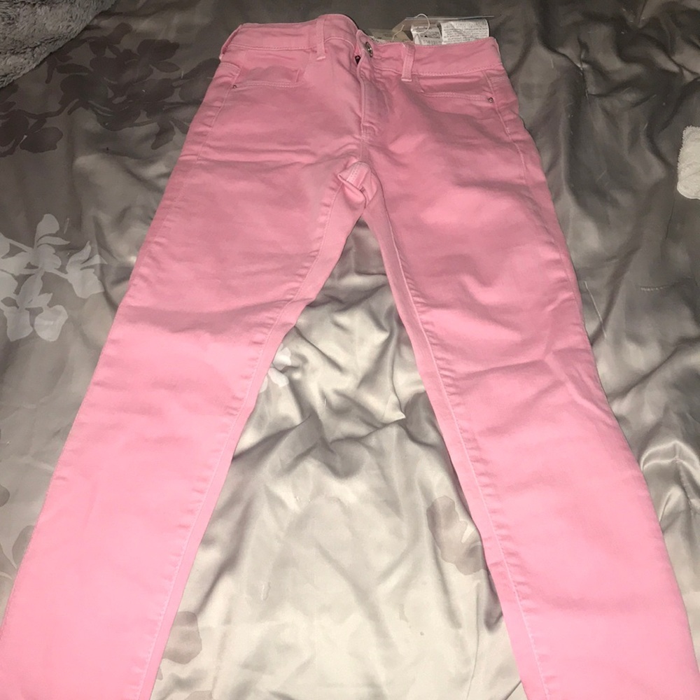 Very cute Zara girls pink jeans